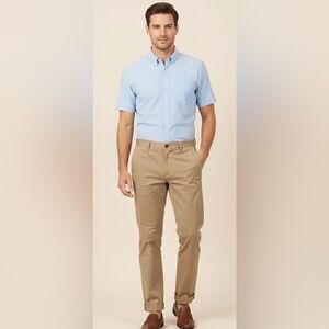 Izod American Chino Wrinkle free Smooth touch chocolate color pants, NWT, W38L30